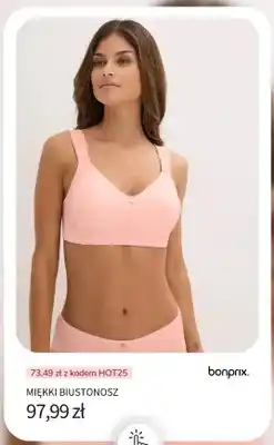 BonPrix Miękki biustonosz Bonprix oferta