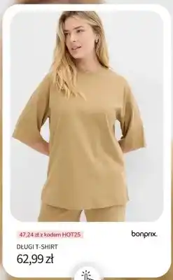 BonPrix Długi T-shirt Bonprix oferta
