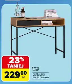 Carrefour Biurko Hansen oferta