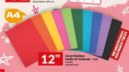 Twój Market Zeszyt Rainbow Herlitz A4 96 kartek oferta