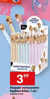 Twój Market Długopis wymazywalny Kapibara Kidea oferta