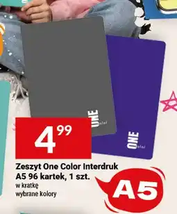 Twój Market Zeszyt One Color Interdruk A5 96 kartek oferta