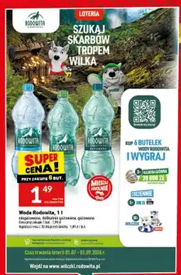 Twój Market Woda mineralna niegazowana Rodowita oferta