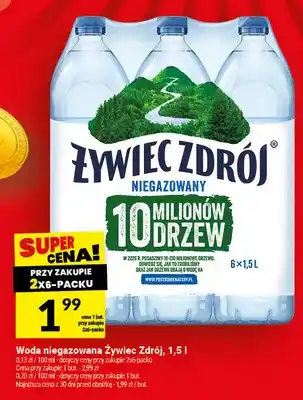 Twój Market Woda niegazowana Żywiec Zdrój oferta