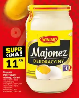 Twój Market Majonez Dekoracyjny Winiary oferta