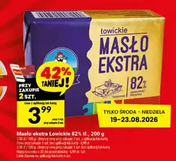 Twój Market Masło ekstra Łowickie 82% oferta