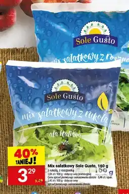 Twój Market Mix sałatkowy Sole Gusto z rukolą oferta