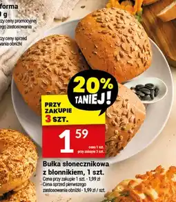 Twój Market Bułka słonecznikowa z błonnikiem Białecki oferta