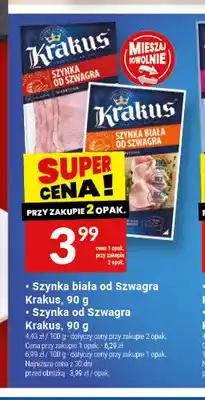 Twój Market Szynka biała od Szwagra Krakus oferta
