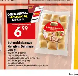 Twój Market Bułeczki pizzowe Henglein Dermaris oferta