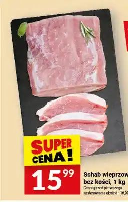 Twój Market Schab wieprzowy bez kości oferta
