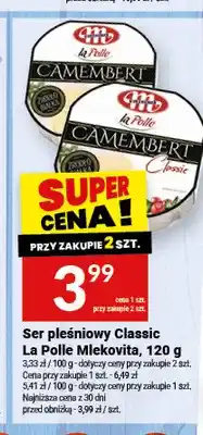 Twój Market Ser pleśniowy Classic La Polle Mlekovita oferta