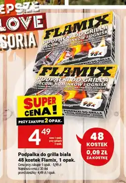 Twój Market Podpałka do grilla biała Flamix oferta