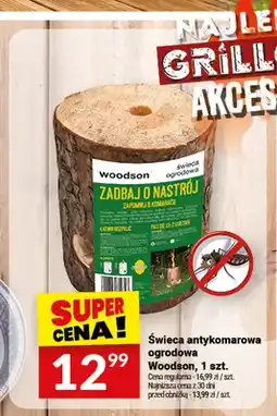 Twój Market Świeca antykomarowa ogrodowa Woodson oferta