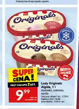 Twój Market Lody Originals truskawkowe Algida oferta