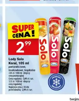Twój Market Lody Solo pomarańczowe oferta