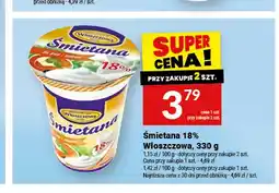 Twój Market Śmietana Włoszczowa 18% oferta