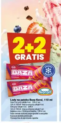 Twój Market Lody na patyku Baza oferta