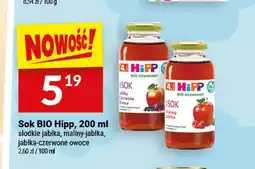 Twój Market Sok BIO Hipp słodkie jabłka oferta