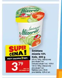 Twój Market Śmietana mizeria Koło 10% oferta