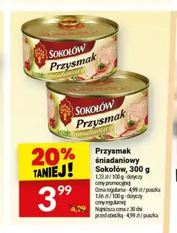 Twój Market Przysmak śniadaniowy Sokołów oferta