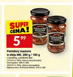 Twój Market Pomidory suszone w oleju z pestkami dyni M & K oferta