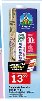 Twój Market Śmietanka Łowicka UHT 30% oferta