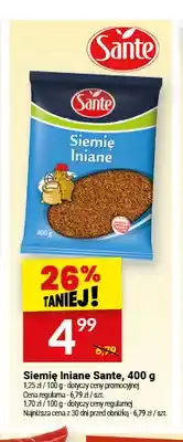 Twój Market Siemię lniane Sante oferta