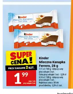Twój Market Kinder Mleczna Kanapka Ferrero oferta