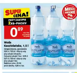 Twój Market Woda niegazowana Kasztelańska oferta