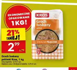 Twój Market Groch łuskany połówki Kros oferta