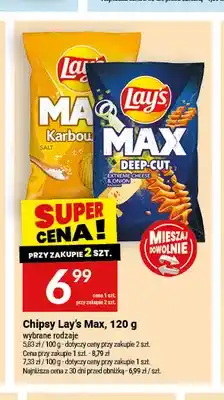 Twój Market Chipsy Lay's Max Karbowane Solone oferta