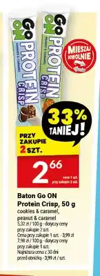 Twój Market Baton proteinowy Go ON Protein Crisp cookies & caramel oferta