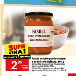 Twój Market Fasola w sosie pomidorowym z dodatkiem kiełbasy oferta