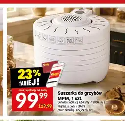 Twój Market Suszarka do grzybów Mpm oferta