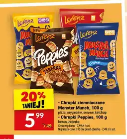 Twój Market Chrupki ziemniaczane Monster Munch pizza oferta