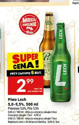 Twój Market Piwo Lech Premium 5,0% oferta