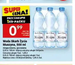 Twój Market Woda niegazowana Skarb Życia Muszyna oferta