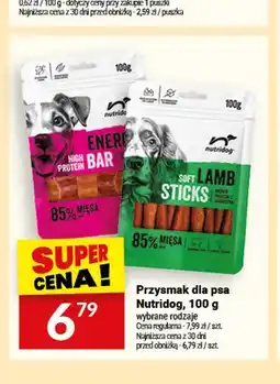 Twój Market Przysmak dla psa Nutridog Energy High Protein Bar oferta
