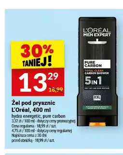 Twój Market Żel pod prysznic L'Oréal Men Expert hydra energetic oferta