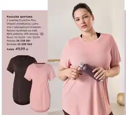 Tchibo Koszulka sportowa bordowa oferta