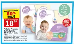 Twój Market Pieluchy Premium Soft Lolly Baby rozmiar 3 oferta