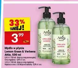 Twój Market Mydło w płynie Lemon Grass & Verbena Attis oferta