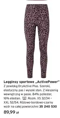 Legginsy sportowe „ActivePower” Tchibo