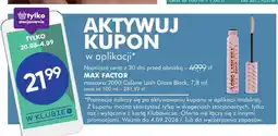 SuperPharm Tusz do rzęs Max Factor 2000 Calorie Lash Glaze Black oferta