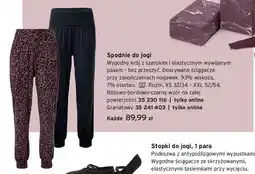 Tchibo Spodnie do jogi Tchibo granatowe oferta
