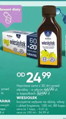 SuperPharm Wiesiołek w kapsułkach OleoVitum oferta