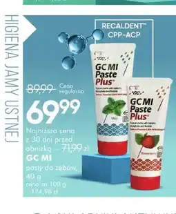 SuperPharm Pasta do zębów GC MI Paste Plus Melon oferta