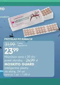 SuperPharm Inteligentne plastry na skórę Moskito Guard oferta