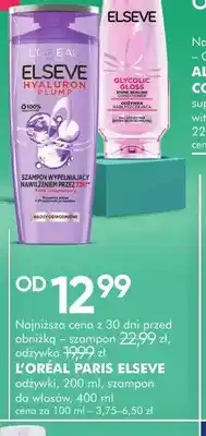 SuperPharm Odżywka do włosów L'Oréal Paris Elseve Glycolic Gloss oferta